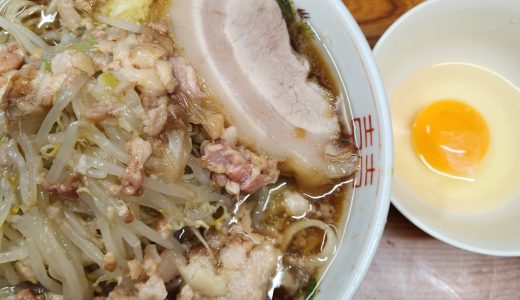 非乳化スープがキレッキレ♪激ウマ二郎『ラーメン二郎 亀戸店 』